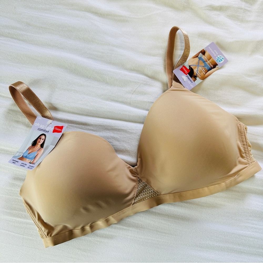 Hanes Oh So Light Women's Wireless T-Shirt Bra